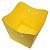 (10pçs) Cachepo Vaso de Papel Amarelo (9x7x9.5 cm) Centro de Mesa - Imagem 1