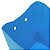 (10pçs) Cachepo Vaso de Papel Azul Royal (9x7x9.5 cm) Centro de Mesa - Imagem 3