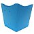 (10pçs) Cachepo Vaso de Papel Azul Royal (9x7x9.5 cm) Centro de Mesa - Imagem 2