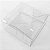 10 Caixa de Acetato PC-1 Plástico (6.5x6.5x3 cm) Caixa Coração de Plástico para Lembrancinhas - Imagem 2