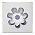 24 Caixa de Papel DV-13 Caixa Flor com Forro Roxo (8.5x8.5x8 cm) Decoração e Lembrancinhas, Caixa Surpresa, Primavera, Natureza - Imagem 2