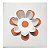 24 Caixa de Papel DV-13 Caixa Flor com Forro Laranja (8.5x8.5x8 cm) Decoração e Lembrancinhas, Caixa Surpresa, Primavera, Natureza - Imagem 2
