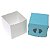 24 Caixa Pezinho Azul Turqueza / Tiffany (7,5 cm) Pé de Nenem Embalagem para Lembrancinha Chá de Bebê, Chá Revelação - Imagem 2