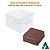 KIT 50un Embalagem Plástica Transparente 5x5x3cm PX-206 Caixa para Macaron Bem Casado - Imagem 13