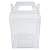 25 Caixa de Acetato PX-30 (8,5x8x13,3 cm) Caixa Maleta Embalagem de Plástico Transparente - Imagem 3