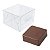 50 Embalagem Caixa para Pão de Mel PX-201 (6x6x4 cm) Caixa de Acetato,  Embalagem de Plástico Transparente - Imagem 2