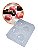 Kit 5 Forma para Chocolate com Silicone Trufa Coração Lapidado 65g Cod. 9836 BWB Amor, Namorados - Imagem 1