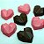 (5pçs) Forma para Chocolate com Silicone Trufa Coração Lapidado 65g Ref. 9836 BWB Amor, Namorados, Mamães e Papais - Imagem 1