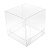50 Caixa de Acetato PMB-3 (7.5x7.5x7.5 cm) Embalagem de Plástico Transparente - Imagem 1