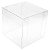 50 Caixa de Acetato PMB-3 (7.5x7.5x7.5 cm) Embalagem de Plástico Transparente - Imagem 3