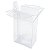 50 Caixa de Acetato PX-27 (7x6,5x9 cm) Caixa Maleta Embalagem de Plástico Transparente - Imagem 3