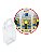 Caixa Maleta para Relógio de Pulso PX-27 (7x6,5x9 cm) (25un) Caixa de Acetato para Lembrancinha de Relógio Digital - Imagem 1