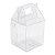 25 Caixa de Acetato, Caixa para 2 Macaron PX-41 (5x5x6 cm) Embalagem de Plástico Transparente para Artesanato - Imagem 1