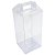 50 Caixa de Acetato PX-33 (10X10X21 cm) Caixa Maleta Embalagem de Plástico Transparente - Imagem 1