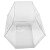 50 Caixa de Acetato PS-34 (21x21x18 cm)  Caixa Embalagem Sextavada, Embalagem de Plástico Transparente - Imagem 3