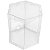 50 Caixa de Acetato PS-34 (21x21x18 cm)  Caixa Embalagem Sextavada, Embalagem de Plástico Transparente - Imagem 1
