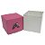 24 Caixa Amor 3 Corações Pink (7,5x7,5x7,5 cm) Chá de Panela, Embalagem para Lembrancinha Personalize sua Festa - Imagem 2