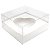 25 Caixa de Acetato KIT320 Branco (12x12x6 cm) Caixa para Coração 200g para Forma 45 BWB Caixa e Berço - Imagem 3