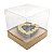 25 Caixa de Acetato KIT325 Karft (12cm) Caixa para Coração 200g para Forma 45 BWB Caixa e Berço - Imagem 2