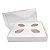 25 Caixa de Acetato para Ovo de Colher 50g KIT330 Branco (19x17,5x9 cm) Caixa e Berço para Ovo de Páscoa 50g - Imagem 2