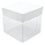 25 Caixa de Acetato PMB-3 Lisa Branca (PMBTR-3) (7.5x7.5x7.5 cm) Caixa 7.5cm para Embalagem - Imagem 2