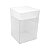 25un Caixa de Acetato PMB-11 Lisa Branca (PMBTR-11) (6x6x9.5 cm) Embalagem para Pão de Mel - Imagem 2
