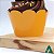 48un Saia para Cupcake Grande Wrapper Liso Laranja (7.5x5x4.5) Wrapper para Cupcake - Imagem 3