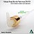 Válvula Pump Bico de Pato OURO ALUMINIO rosca 28mm R28/410 (10un) (CH/WK/OUAL28) Válvula Jato - Imagem 3