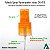 Válvula Spray Lisa LARANJA R24mm R24/415 (10un) (CH/381LLAR24) Pulverizador para Cosméticos, Perfumaria, Limpeza - Imagem 7