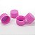 Tampa Lacre ROSA R28mm, Tampa para Garrafa R28mm, (100un) Tampa com Vedante Perfil Alto COMBOKIT - Imagem 3
