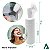 Frasco BRANCO 150ml (1un) para Limpeza Facial SkinCare com Válvula Espumadora Escova de Silicone Massageadora - Imagem 3