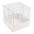 Caixa de Acetato PMB-4 Lisa Branca  (5cm) (25un) Caixa para Embalagem - Imagem 1