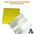 Papel Bem Casado Crepom AMARELO 15x15cm (40un) Kit Embalagem para Bem-Casado KITBC - Imagem 4