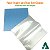 Kit Bem Casado Crepom AZUL CLARO 15x15cm (40un) Embalagem para Bem-Casado KITBC - Imagem 4