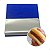 Embalagem Bem Casado Papel Crepom AZUL ESCURO 15x15cm (40un) Embalagem Bem-Casado KITBC - Imagem 1