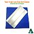 Embalagem Bem Casado Papel Crepom AZUL ESCURO 15x15cm (40un) Embalagem Bem-Casado KITBC - Imagem 3