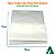 Embalagem Bem Casado Papel SEDA PRATA 15x15cm (40un) Kit Embalagem para Bem-Casado KITBC - Imagem 2