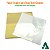 Embalagem Bem Casado Papel SEDA OURO 15x15cm (40un) Kit Embalagem para Bem-Casado KITBC - Imagem 3
