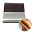 Kit Embalagem para Doce Bem Casado MARROM 15x15cm (40un) Papel Crepom para Bem-Casado KITBC - Imagem 1