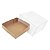 Caixa de Acetato PMB-46 Kraft (6x6x4 cm) (25un) Embalagem para Pão de Mel - Imagem 3