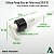 Válvula Pump para Shampoo e Condicionador PRETA/BRANCA R28/410 (1un) (CH/W/BCA/PTA28) - Imagem 2