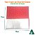 Kit Papel Crepom Bem Casado com Celofane POÁ VERMELHO 15x15cm (40un) Embalagem Bem-Casado KITBC - Imagem 2