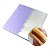 Embalagem Bem Casado Lilás POÁ 15x15cm (40un) Kit Crepom Celofane KITBC - Imagem 1