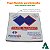 Papel Chumbo Alumínio Premium para Confeitaria Azul Escuro 15x16cm 300fls Packpel - Imagem 3