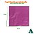 Papel Chumbo Alumínio Papel Luxo para Bombom Rosa 15x16cm 300fls Packpel - Imagem 2