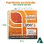 Papel Aluminio Papel Chumbo Decorativo Laranja 10x9.8cm 300fls Carber Cromus - Imagem 4