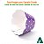 Saia para Cupcake Grande Wrapper Poá Bolinhas Roxa (7.5x5x4.5) (48un) Papel Cartão 250g com Plastificação - Imagem 3