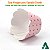 Saia para Cupcake Grande Wrapper Poá Bolinhas Rosa/Marrom (7.5x5x4.5) (48un) Papel Cartão 250g com Plastificação - Imagem 4