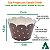 Saia para Cupcake Grande Wrapper Poá Bolinhas Marrom/Rosa (7.5x5x4.5) (48un) Papel Cartão 250g com Plastificação - Imagem 2