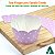 Saia para Cupcake Grande Wrapper Poá Bolinhas Lilas (7.5x5x4.5) (48un) Papel Cartão 250g com Plastificação - Imagem 3